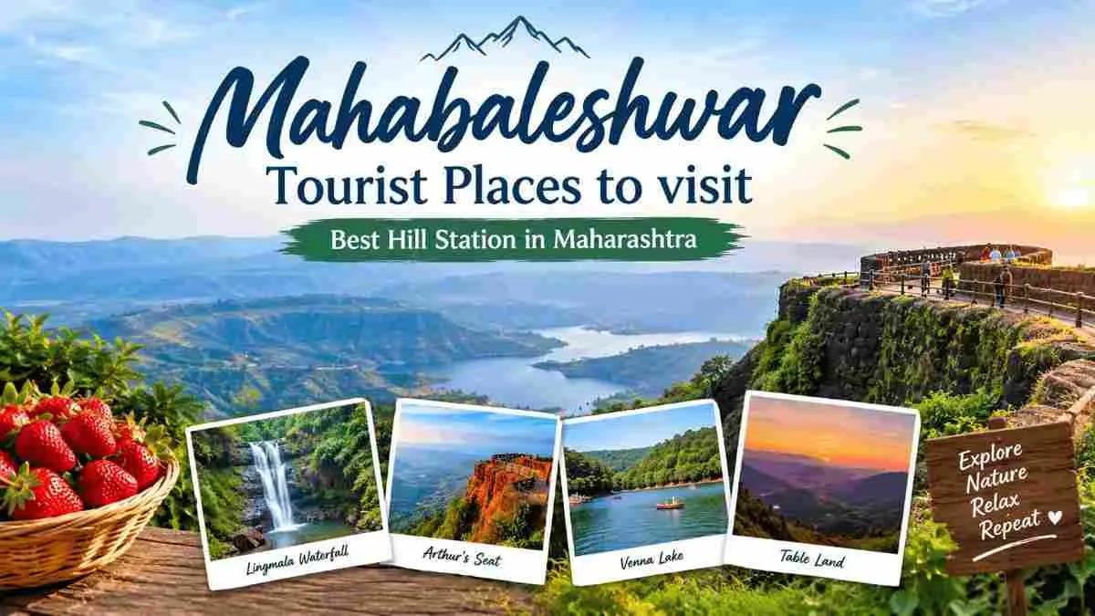 Mahabaleshwar Tourist Places to visit - Best Hill Station in Maharashtra