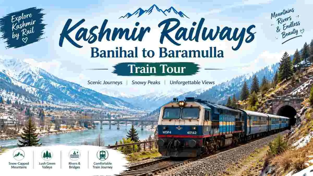 Kashmir Railways - Banihal to Baramulla Train Tour