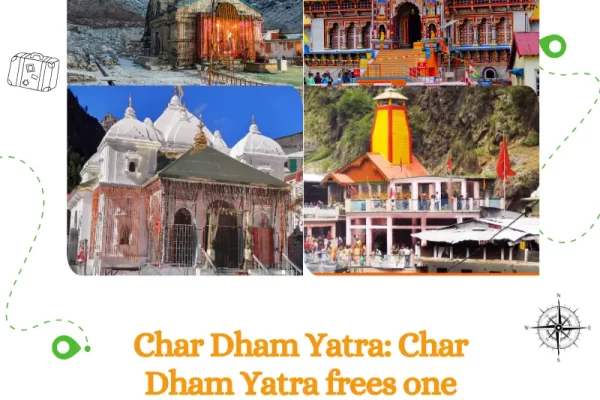 Char Dham Yatra: Char Dham Yatra frees one from the cycle of birth and death